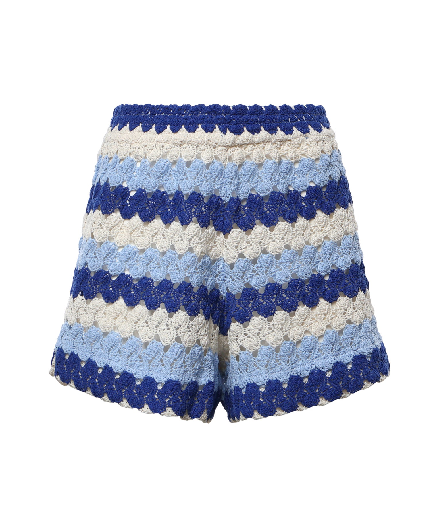 Shorts Meave in crochet a righe MEA002 00585L MC2 SAINT BARTH 
