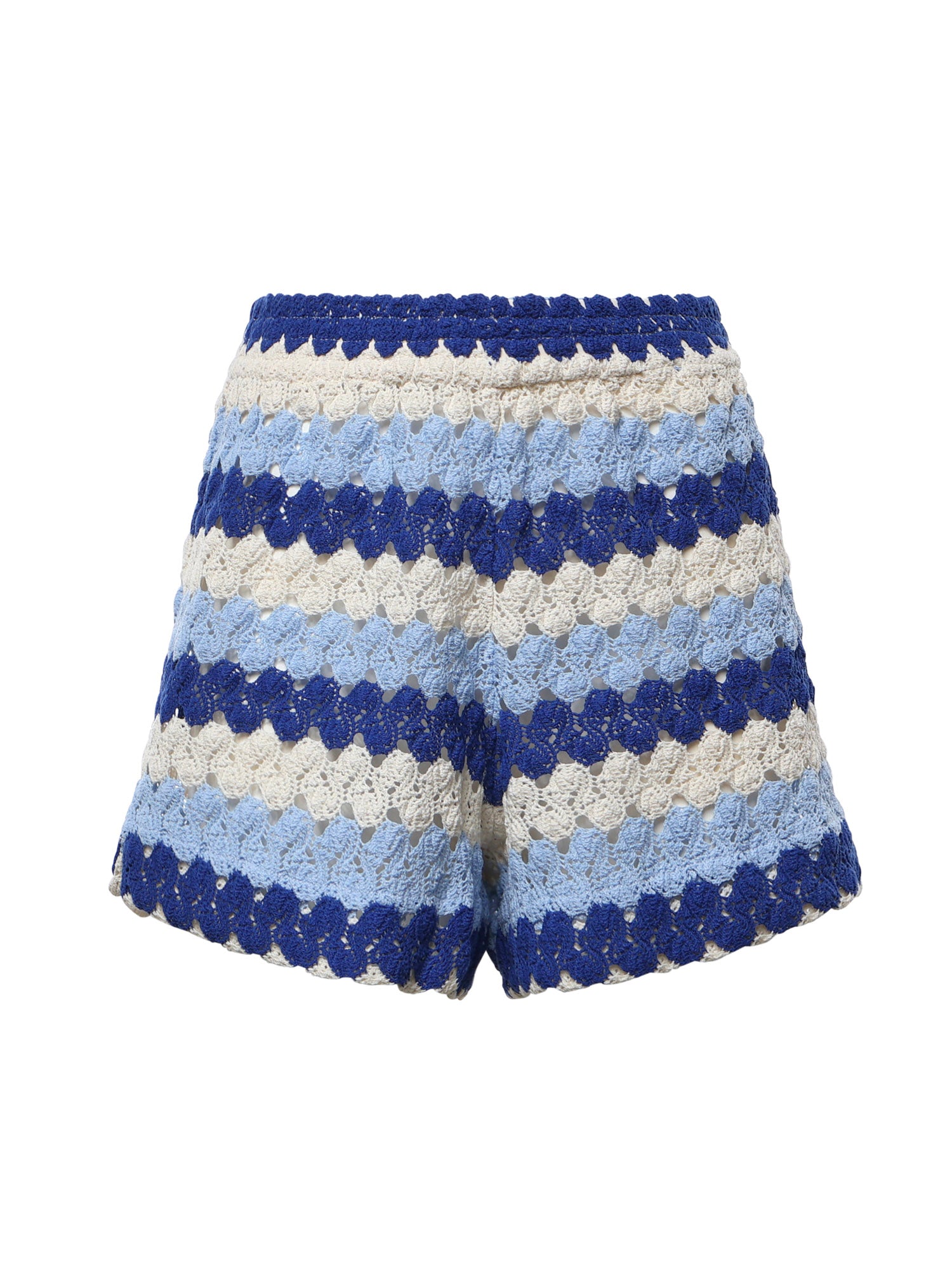 Shorts Meave in crochet a righe MEA002 00585L MC2 SAINT BARTH 
