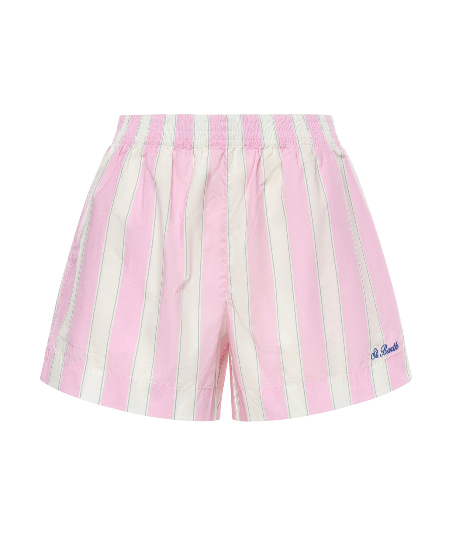 Shorts in cotone a righe MEA002 00897L MC2 SAINT BARTH 