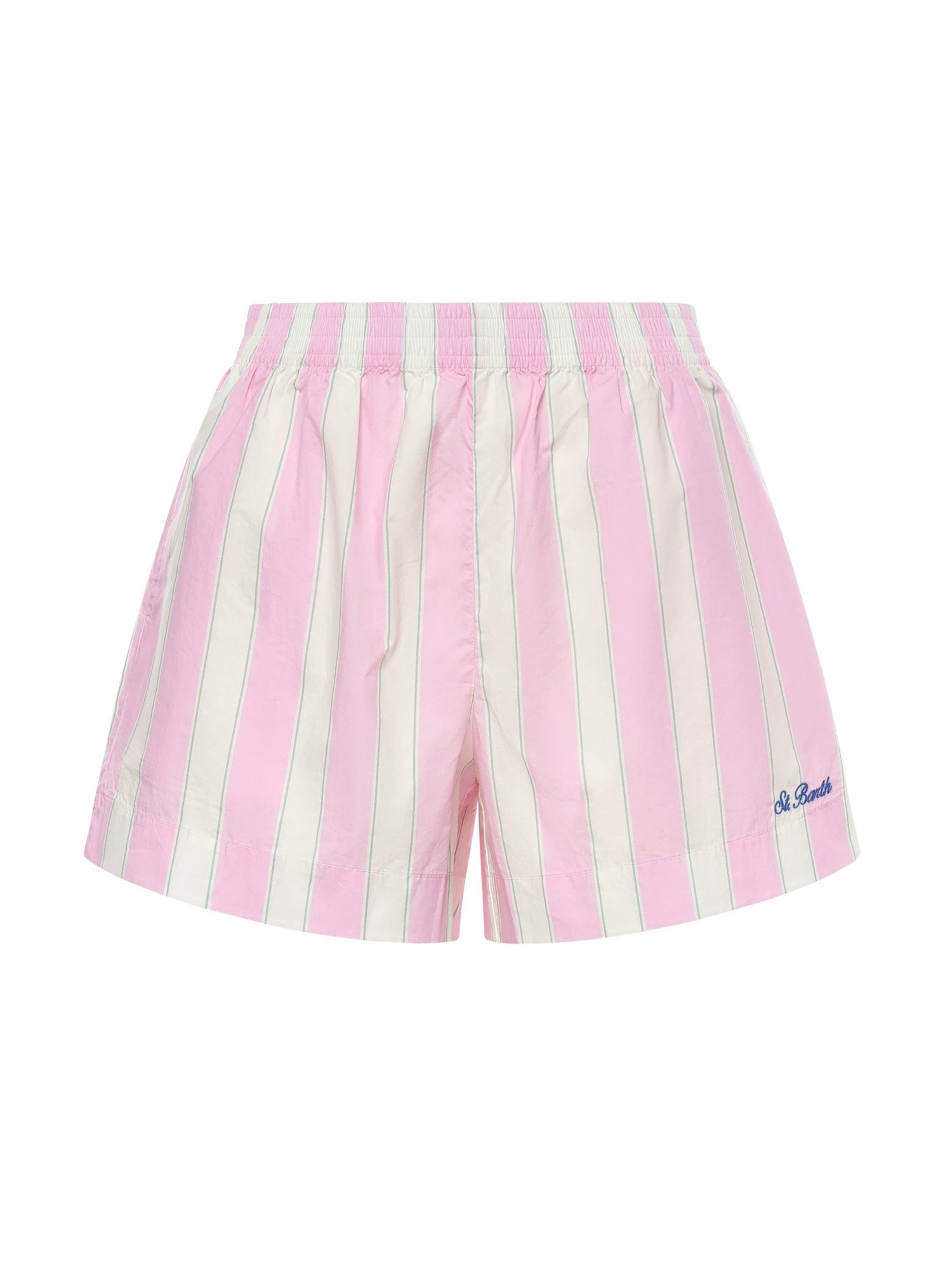 Shorts in cotone a righe MEA002 00897L MC2 SAINT BARTH 