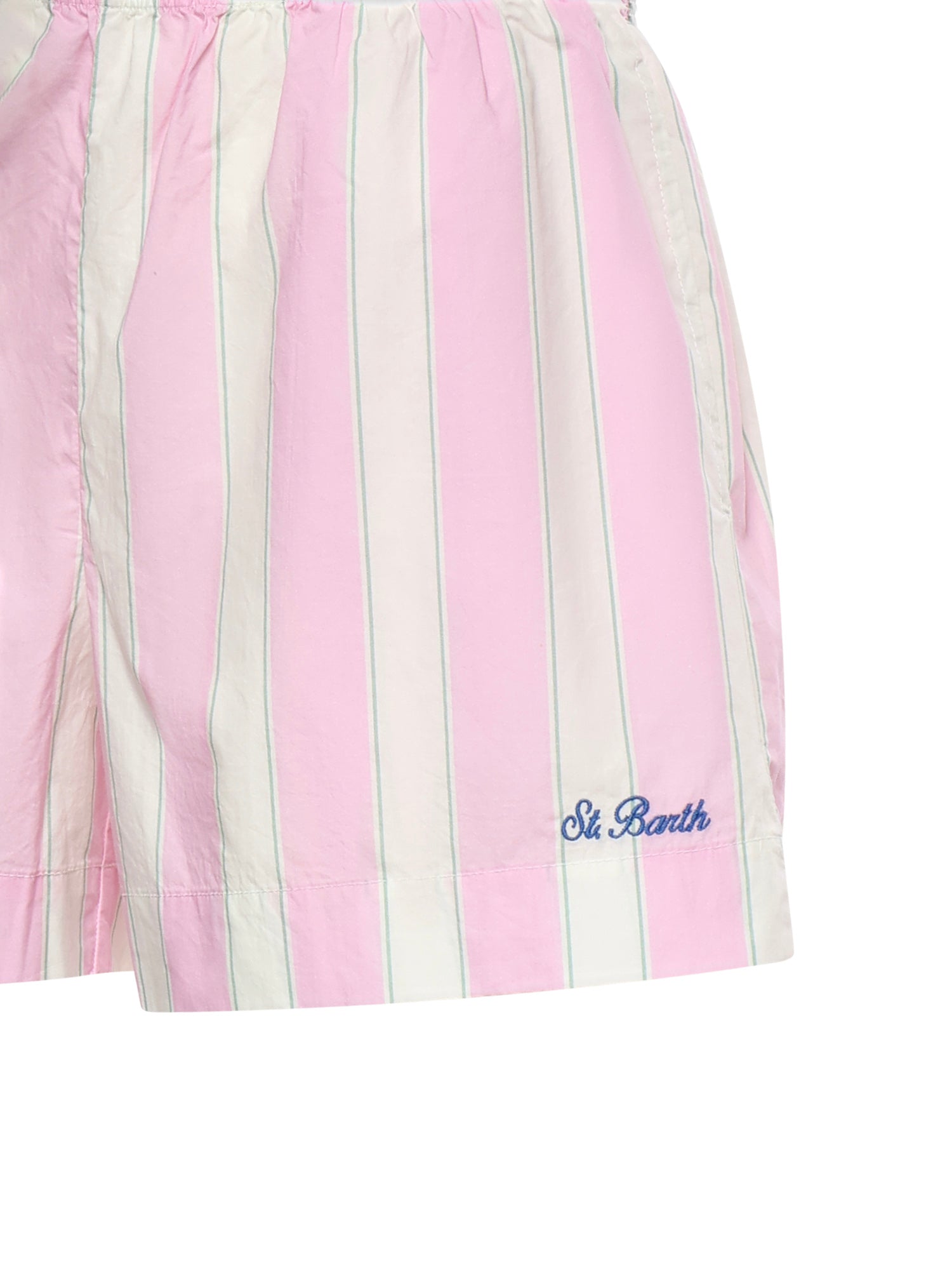 Shorts in cotone a righe MEA002 00897L MC2 SAINT BARTH 
