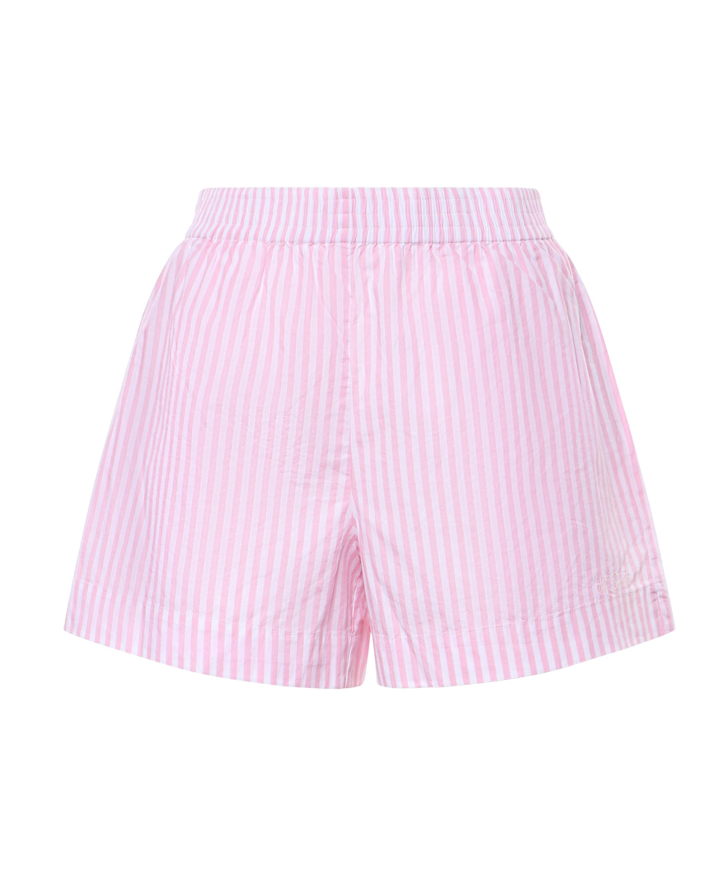 Shorts in cotone a righe MEA002 01365L MC2 SAINT BARTH 