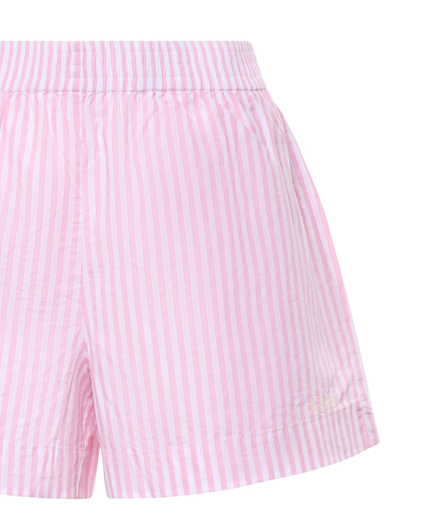 Shorts in cotone a righe MEA002 01365L MC2 SAINT BARTH 