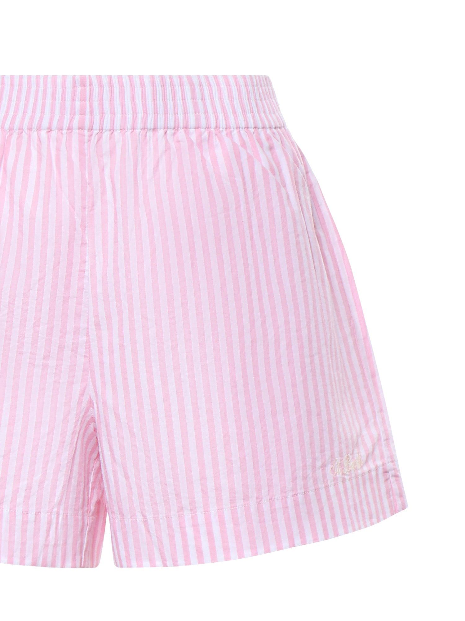 Shorts in cotone a righe MEA002 01365L MC2 SAINT BARTH 