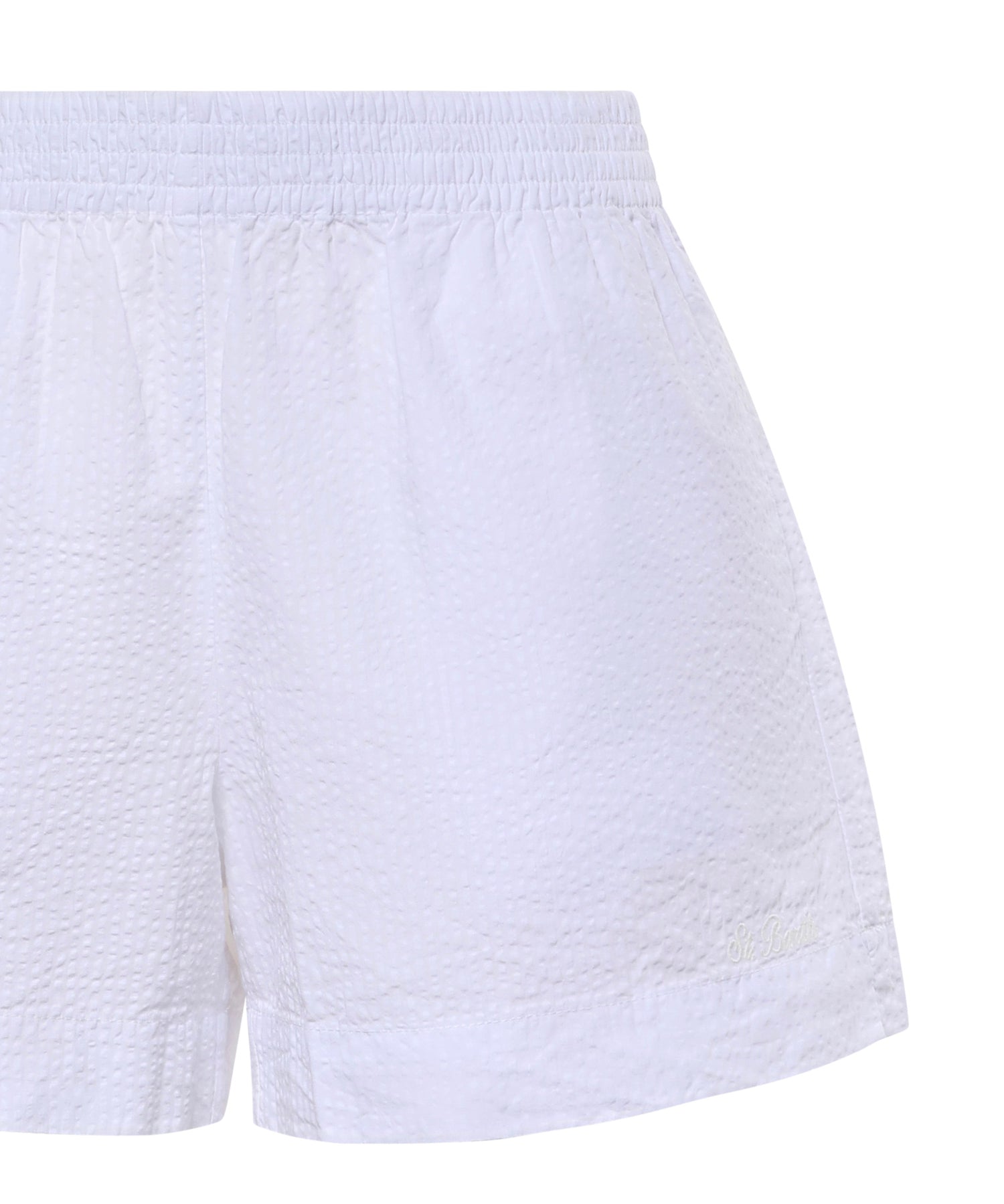 Shorts in cotone seersucker MEA002 01416L MC2 SAINT BARTH 