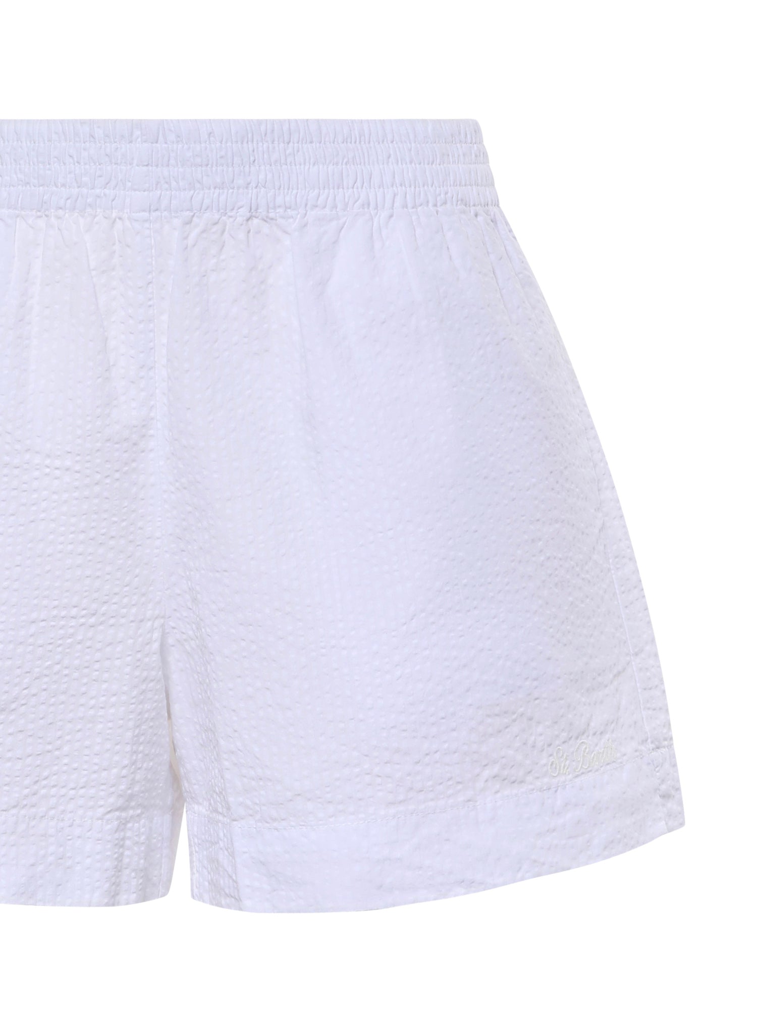 Shorts in cotone seersucker MEA002 01416L MC2 SAINT BARTH 