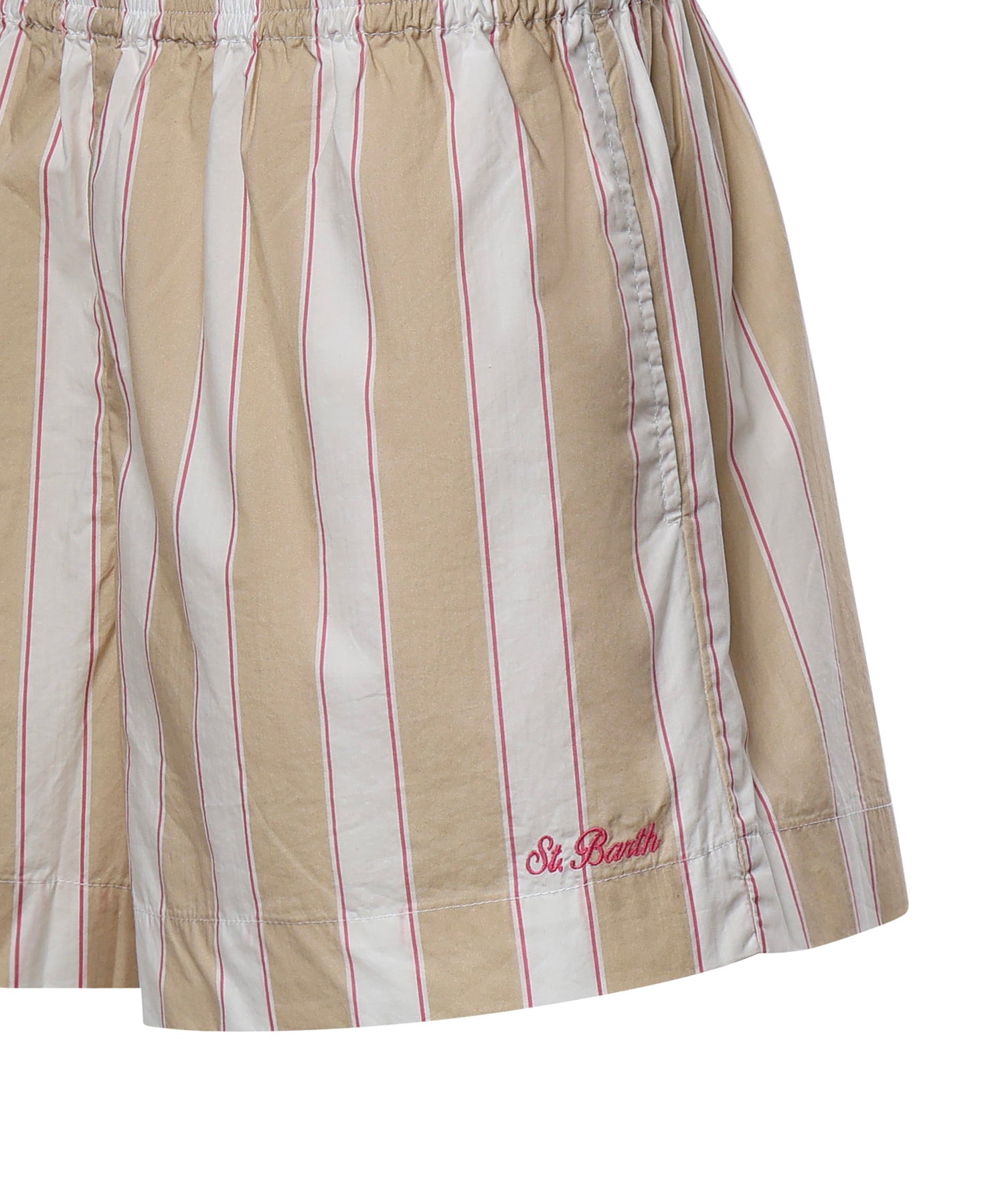 Shorts in cotone a righe MEA002 01417L MC2 SAINT BARTH 