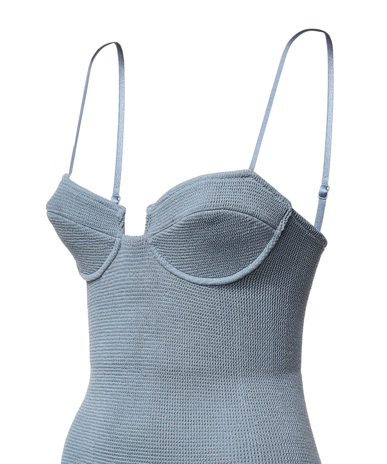 Costume intero in tessuto crinkle MEDE003 00035L MC2 SAINT BARTH 