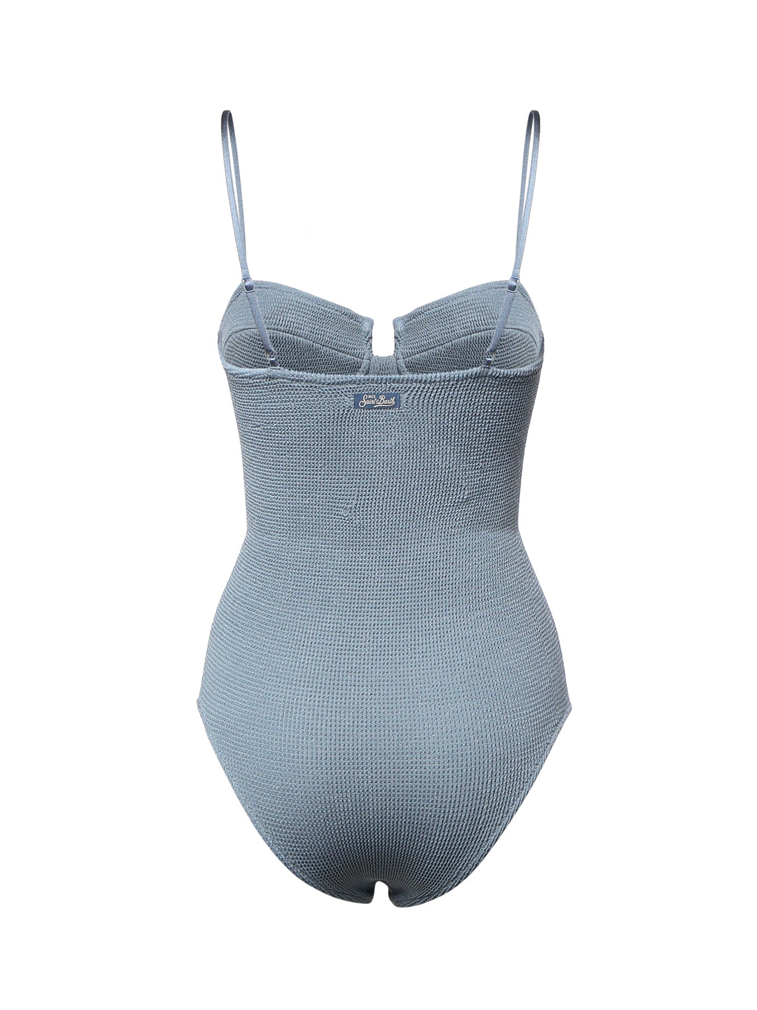 Costume intero in tessuto crinkle MEDE003 00035L MC2 SAINT BARTH 