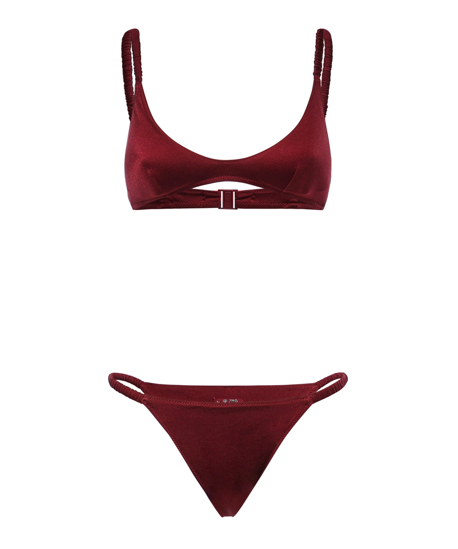 Bikini Scoop in nylon MOA0001 09211L MC2 SAINT BARTH 