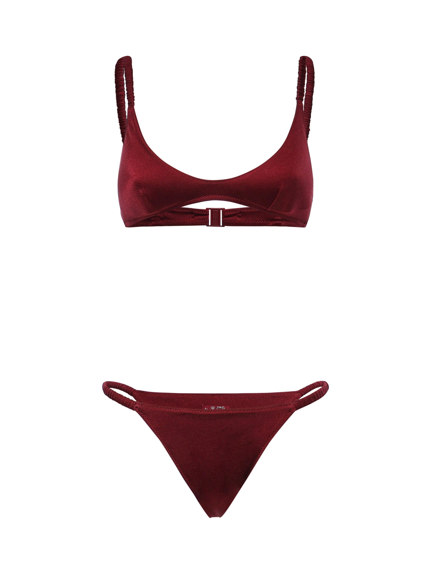 Bikini Scoop in nylon MOA0001 09211L MC2 SAINT BARTH 