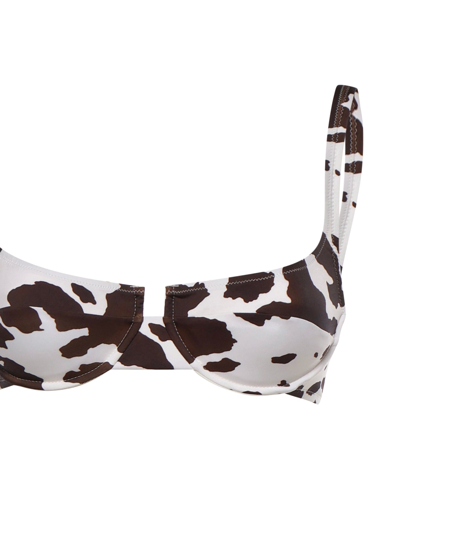 Bikini con stampa muccata NAM0002 00961L MC2 SAINT BARTH 