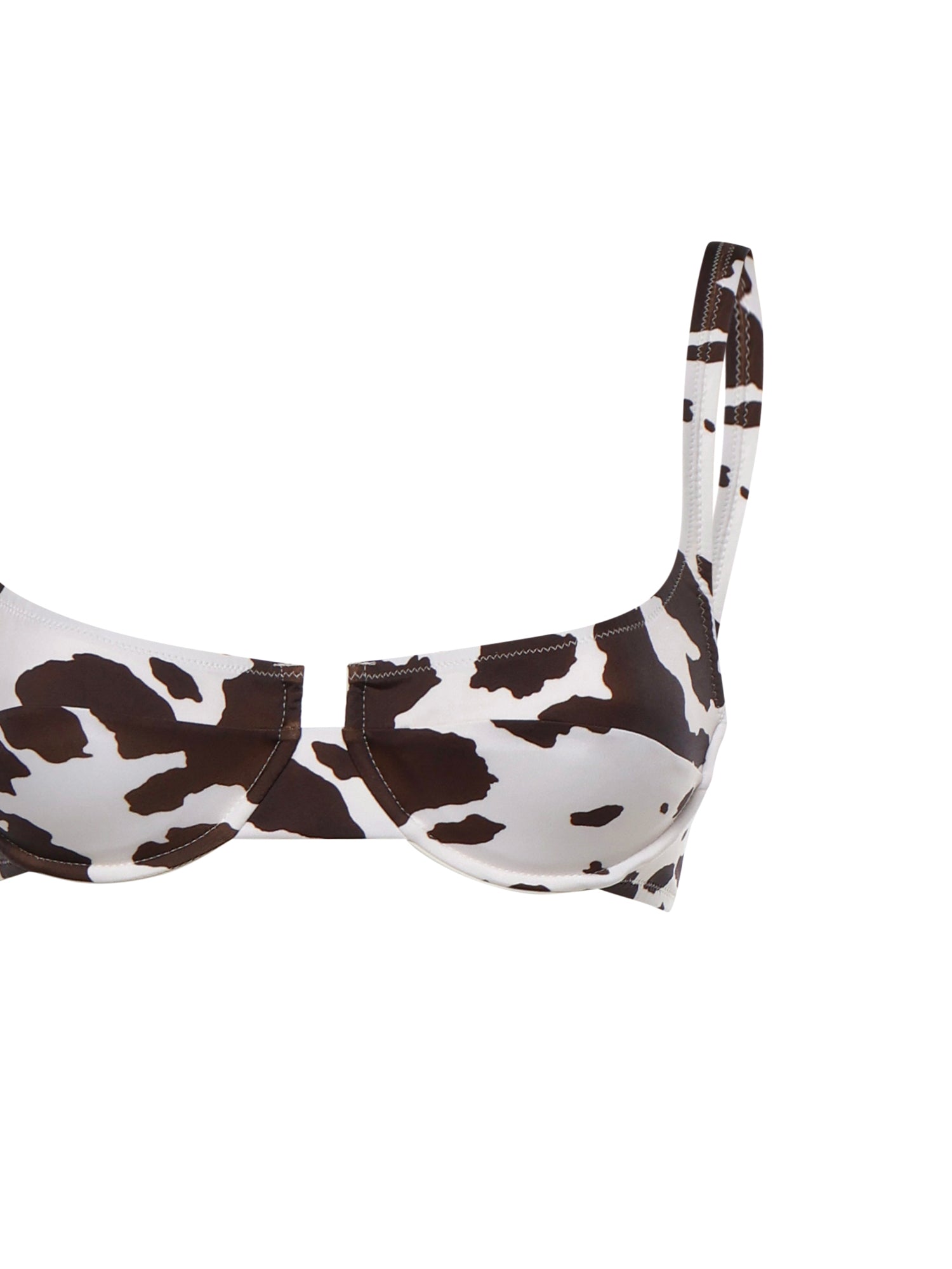 Bikini con stampa muccata NAM0002 00961L MC2 SAINT BARTH 