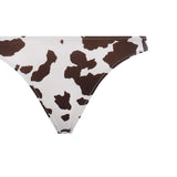 Bikini con stampa muccata NAM0002 00961L MC2 SAINT BARTH 