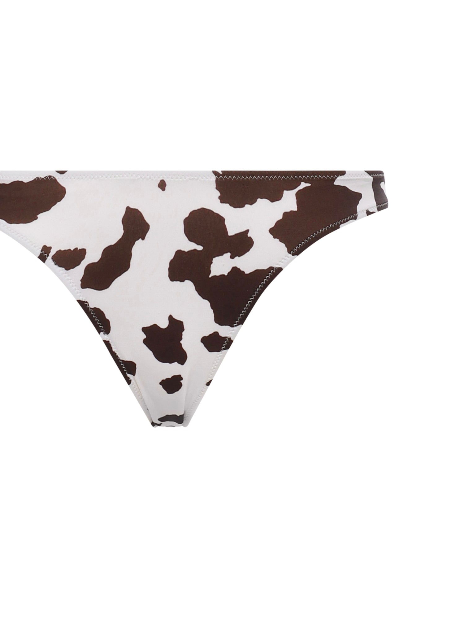 Bikini con stampa muccata NAM0002 00961L MC2 SAINT BARTH 