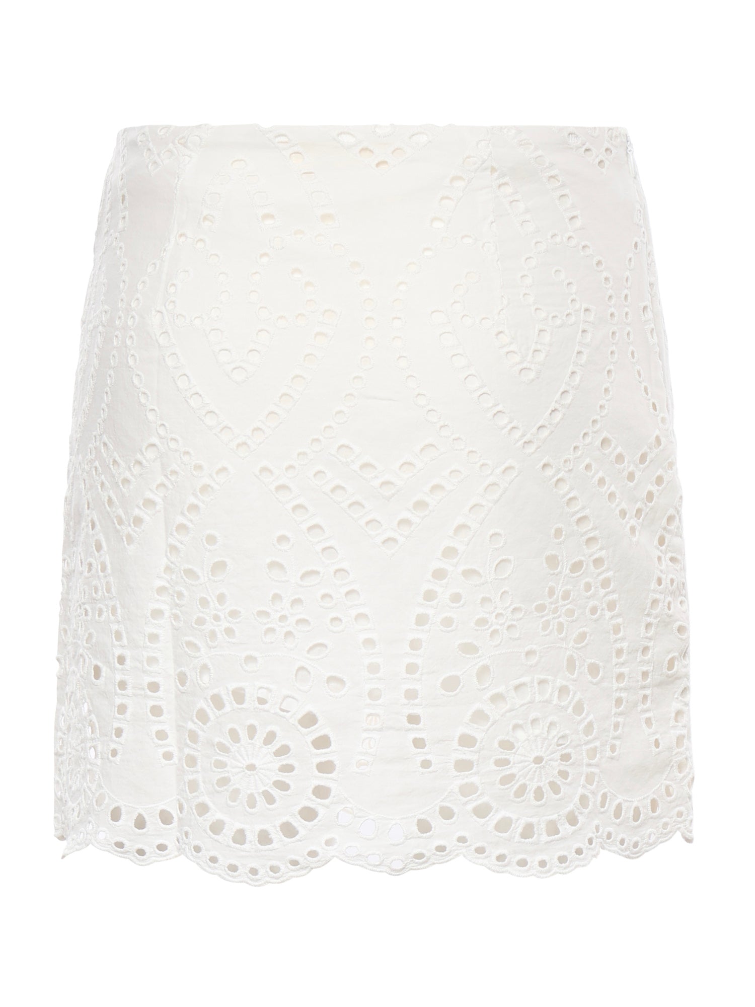 Minigonna Nyra in sangallo NYR0001 01000L MC2 SAINT BARTH 