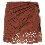 Minigonna Nyra in sangallo NYR0001 01005L MC2 SAINT BARTH 
