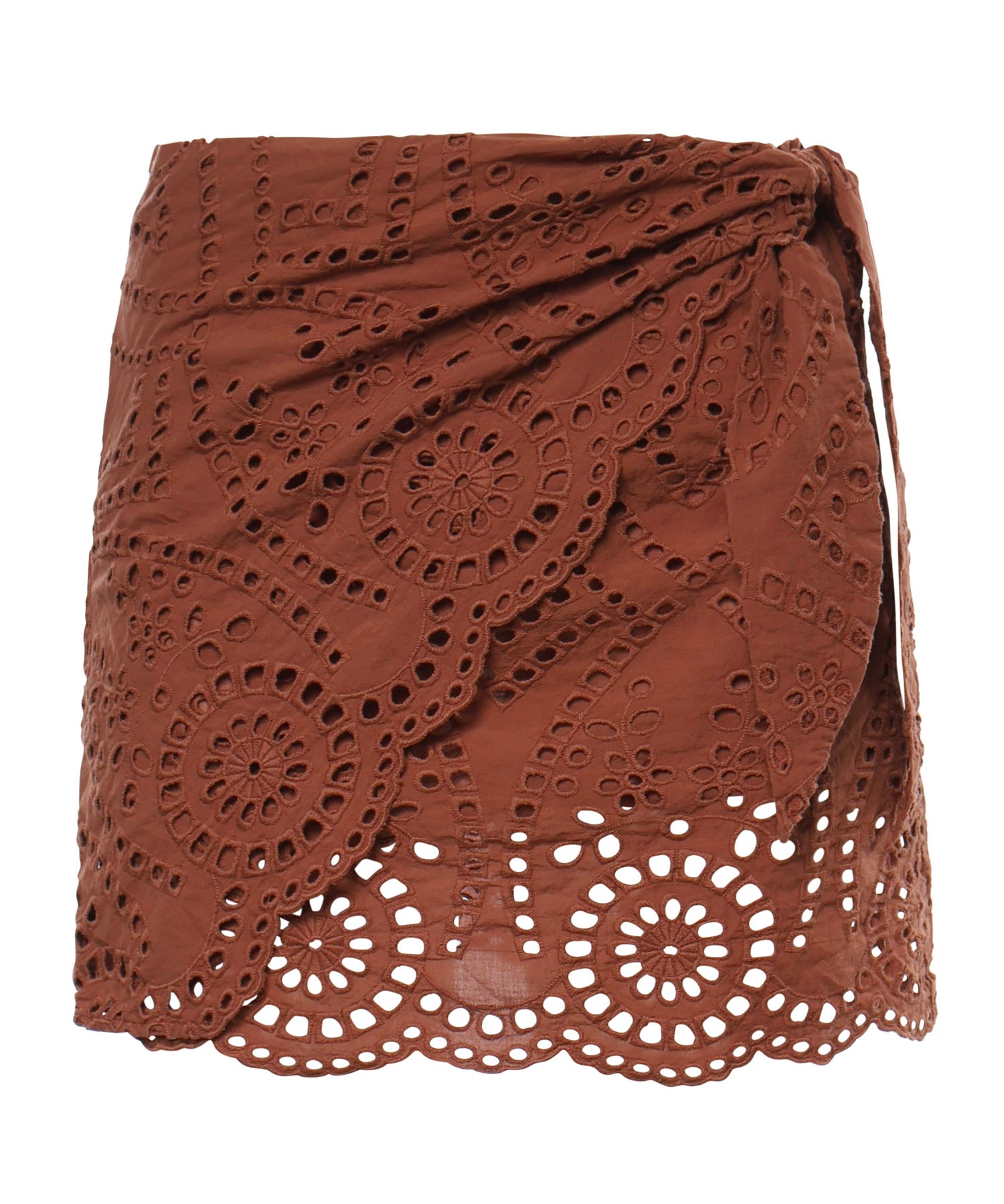 Minigonna Nyra in sangallo NYR0001 01005L MC2 SAINT BARTH 