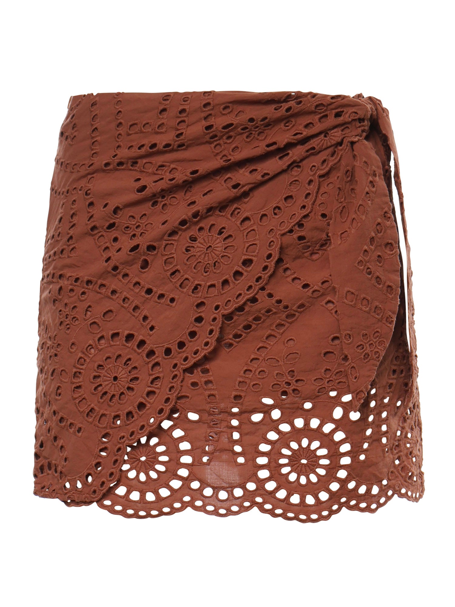 Minigonna Nyra in sangallo NYR0001 01005L MC2 SAINT BARTH 