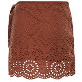 Minigonna Nyra in sangallo NYR0001 01005L MC2 SAINT BARTH 