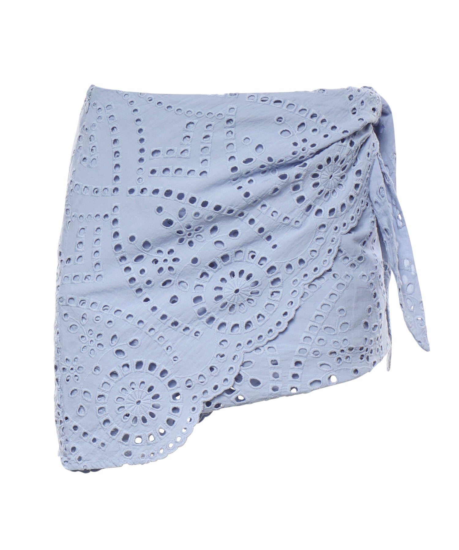 Minigonna Nyra in sangallo<BR/> NYR0001 01433L MC2 SAINT BARTH 