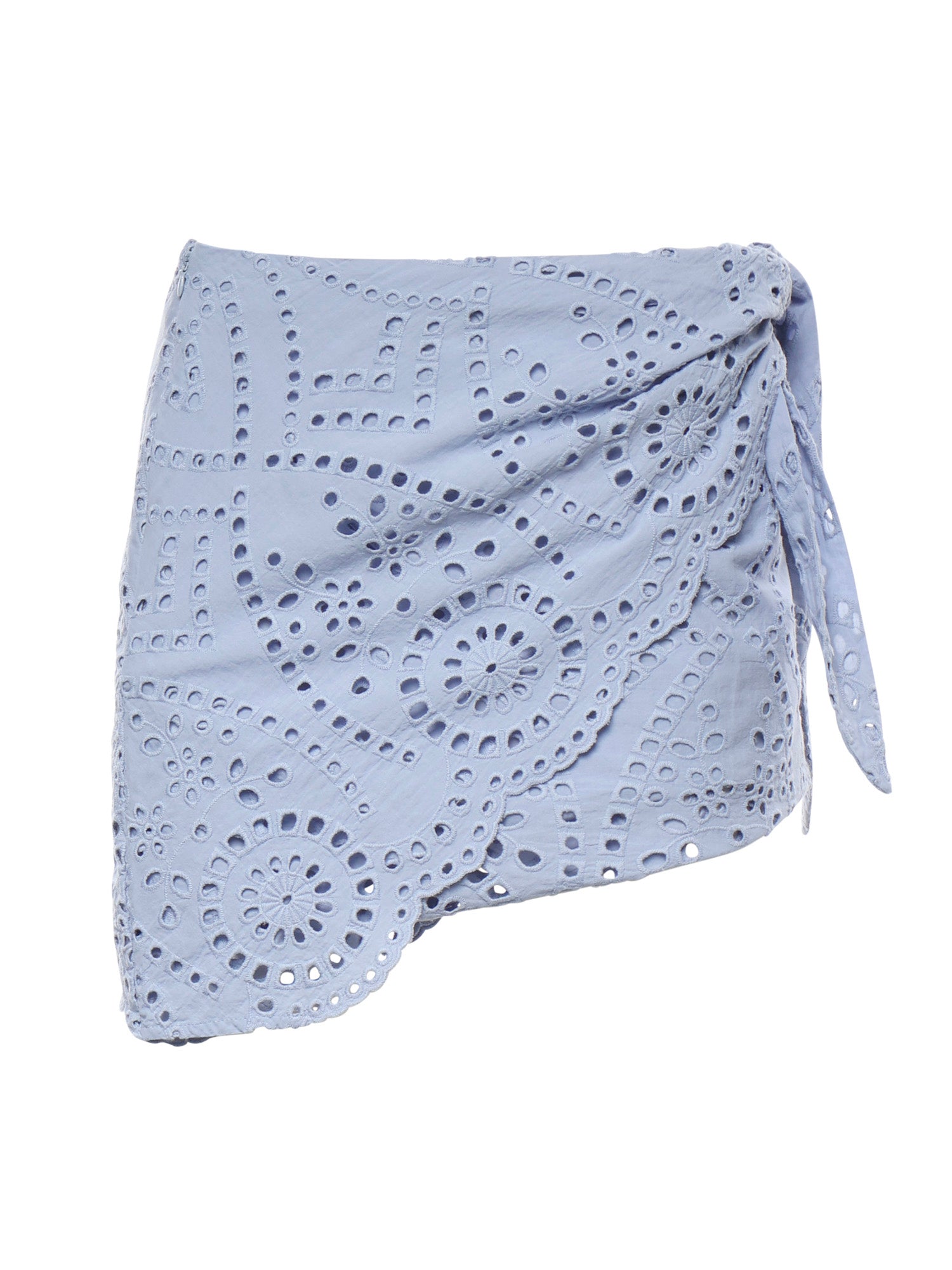 Minigonna Nyra in sangallo<BR/> NYR0001 01433L MC2 SAINT BARTH 