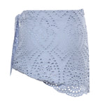Minigonna Nyra in sangallo<BR/> NYR0001 01433L MC2 SAINT BARTH 