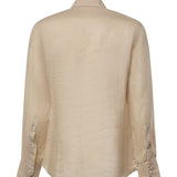 Camicia in lino PAMP001 01139L MC2 SAINT BARTH 