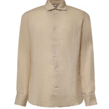 Camicia in lino PAMP001 01139L MC2 SAINT BARTH 