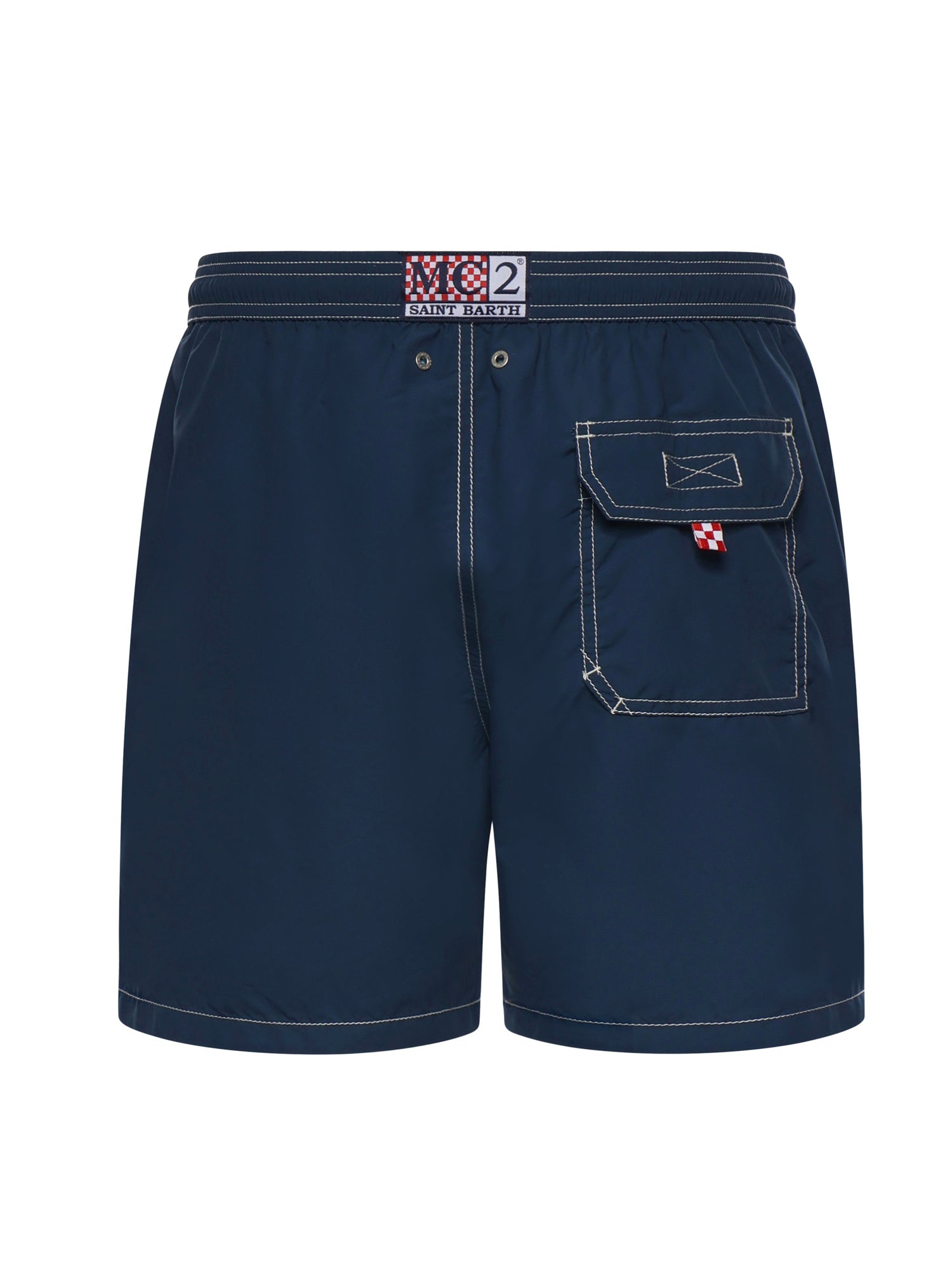 Costume da bagno con logo PATM001 00248L MC2 SAINT BARTH 