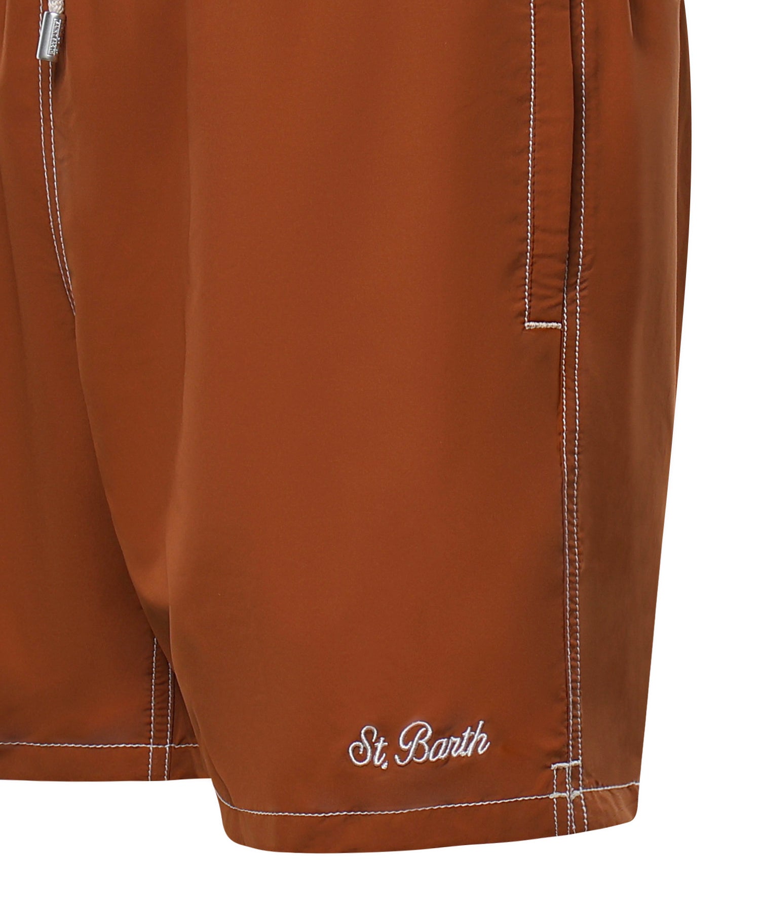Costume da bagno con logo PATM001 01551L MC2 SAINT BARTH 