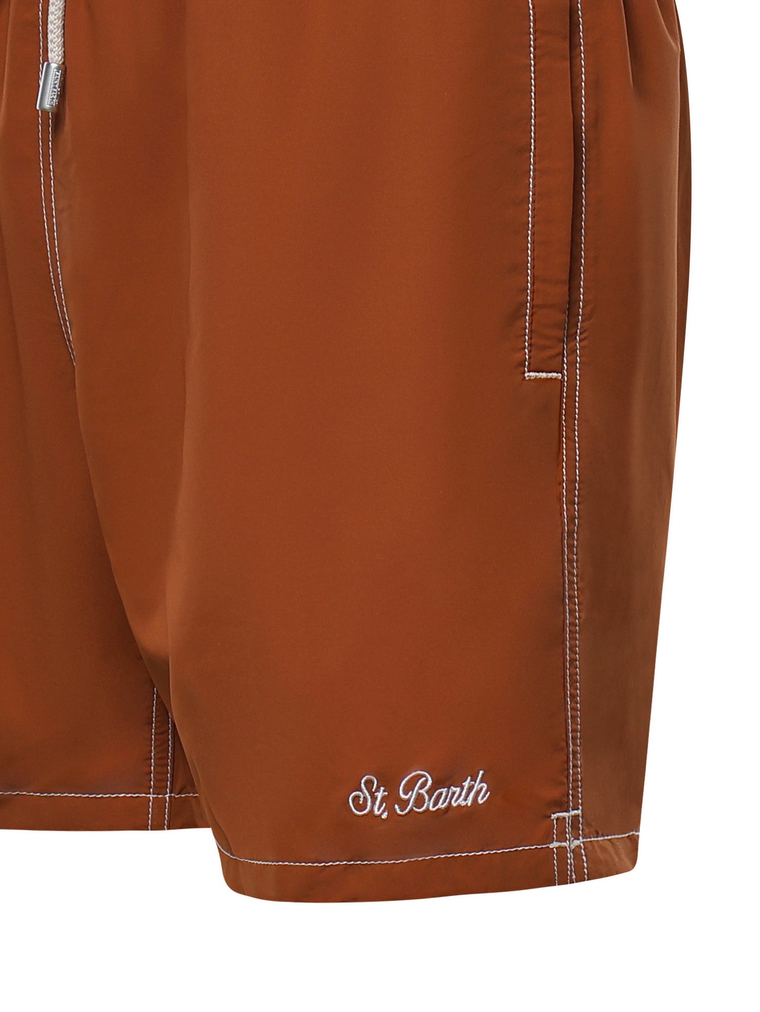 Costume da bagno con logo PATM001 01551L MC2 SAINT BARTH 