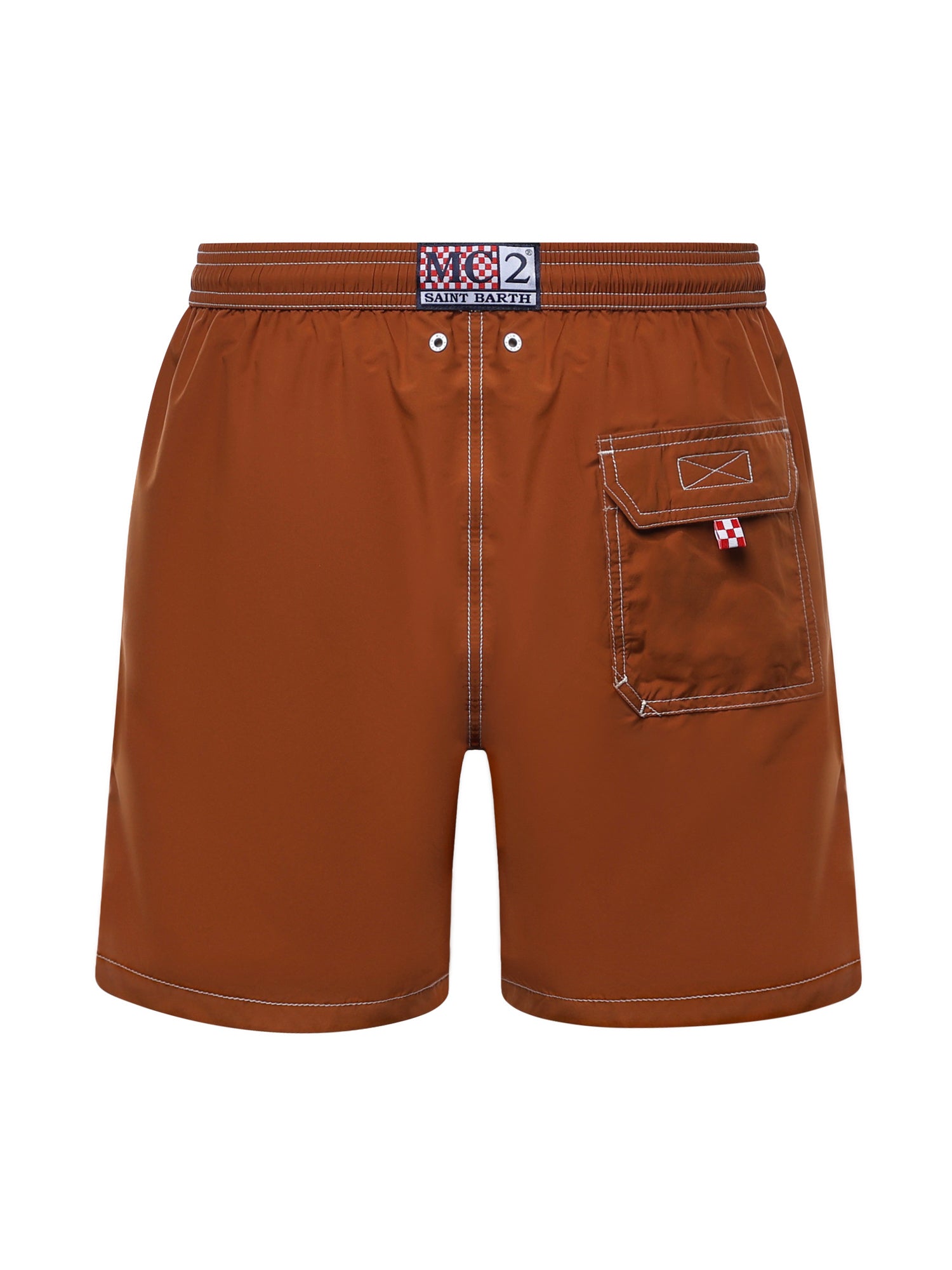 Costume da bagno con logo PATM001 01551L MC2 SAINT BARTH 