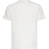 T-shirt in cotone con ricamo POT0001 00163L MC2 SAINT BARTH 