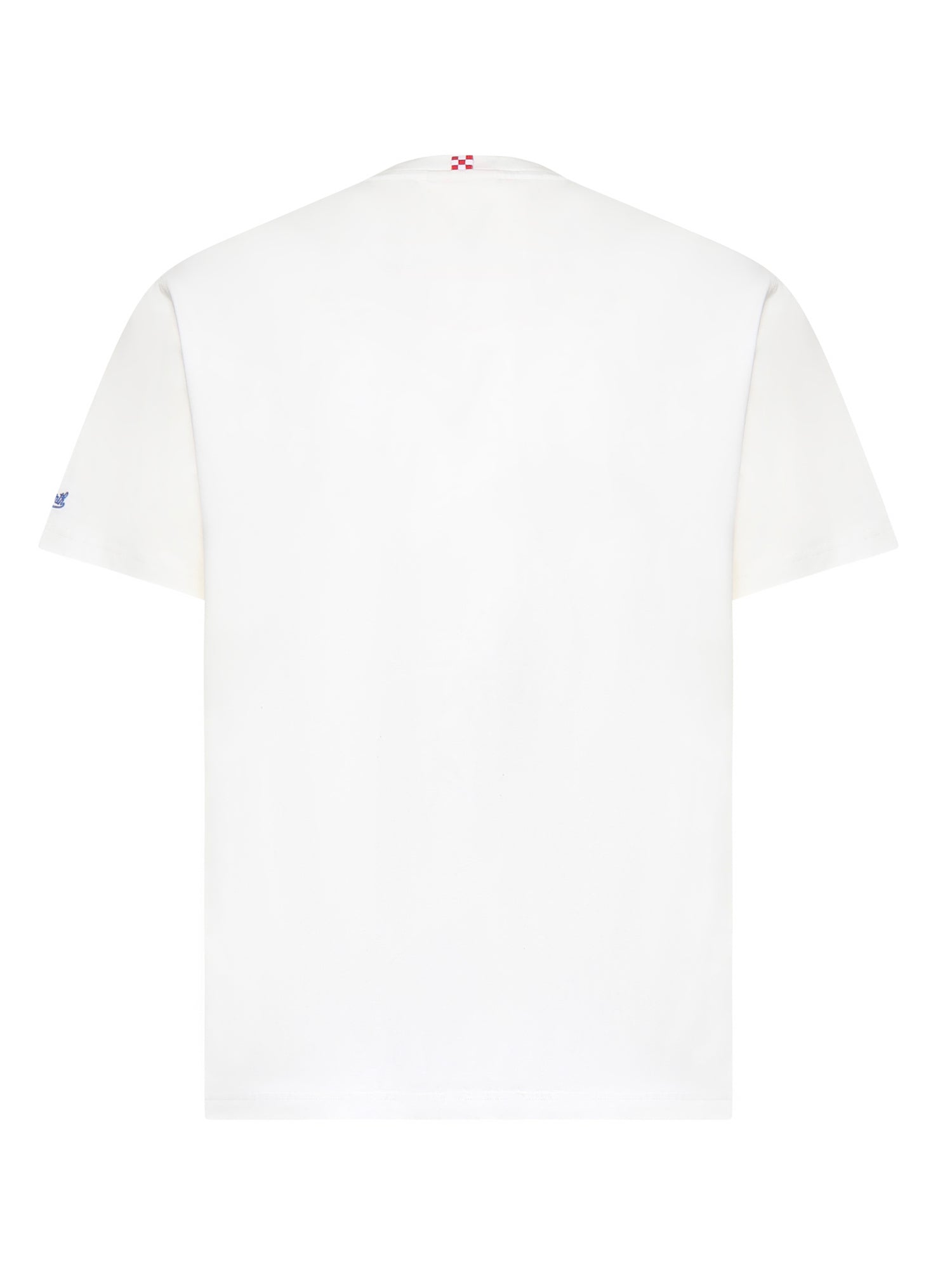 T-shirt in cotone con ricamo POT0001 04462L MC2 SAINT BARTH 