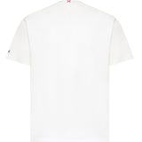 T-shirt in cotone con ricamo POT0001 04462L MC2 SAINT BARTH 