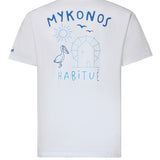 T-shirt con ricamo in cotone PRL0002 02506L MC2 SAINT BARTH 