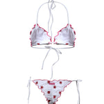 Bikini a triangolo con stampa SAGI001 00636L MC2 SAINT BARTH 