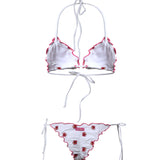 Bikini a triangolo con stampa SAGI001 00636L MC2 SAINT BARTH 