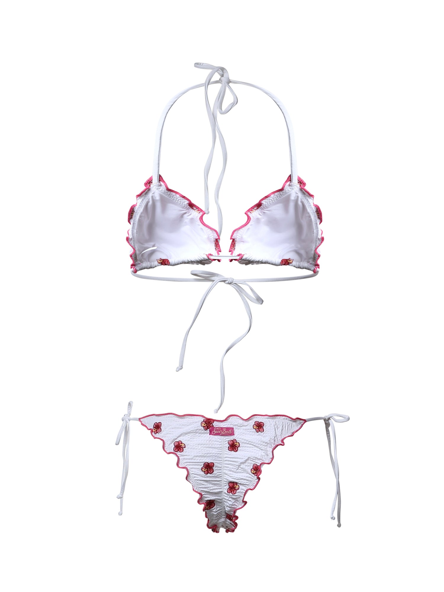 Bikini a triangolo con stampa SAGI001 00636L MC2 SAINT BARTH 