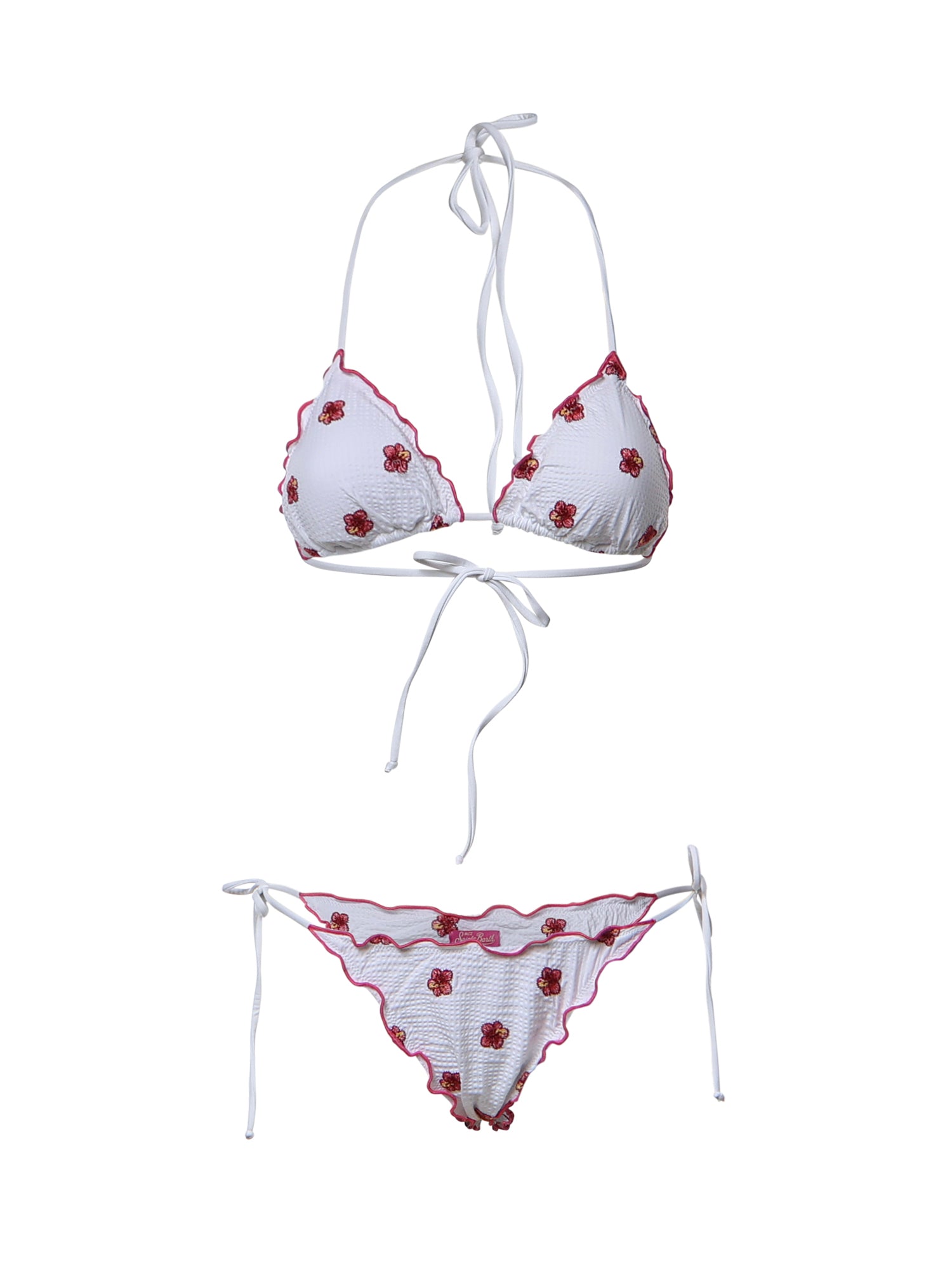 Bikini a triangolo con stampa SAGI001 00636L MC2 SAINT BARTH 