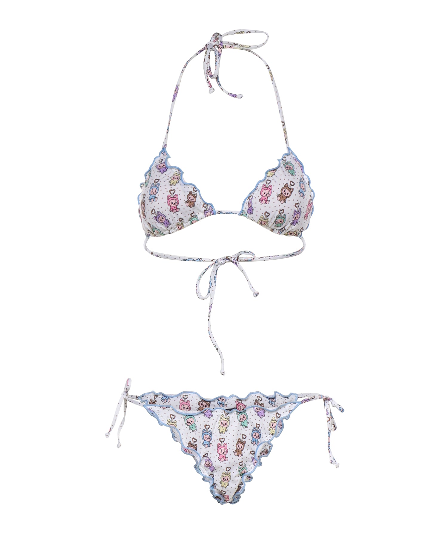 Bikini Sagitami con stampa LaBubu SAGI001 09070L MC2 SAINT BARTH 