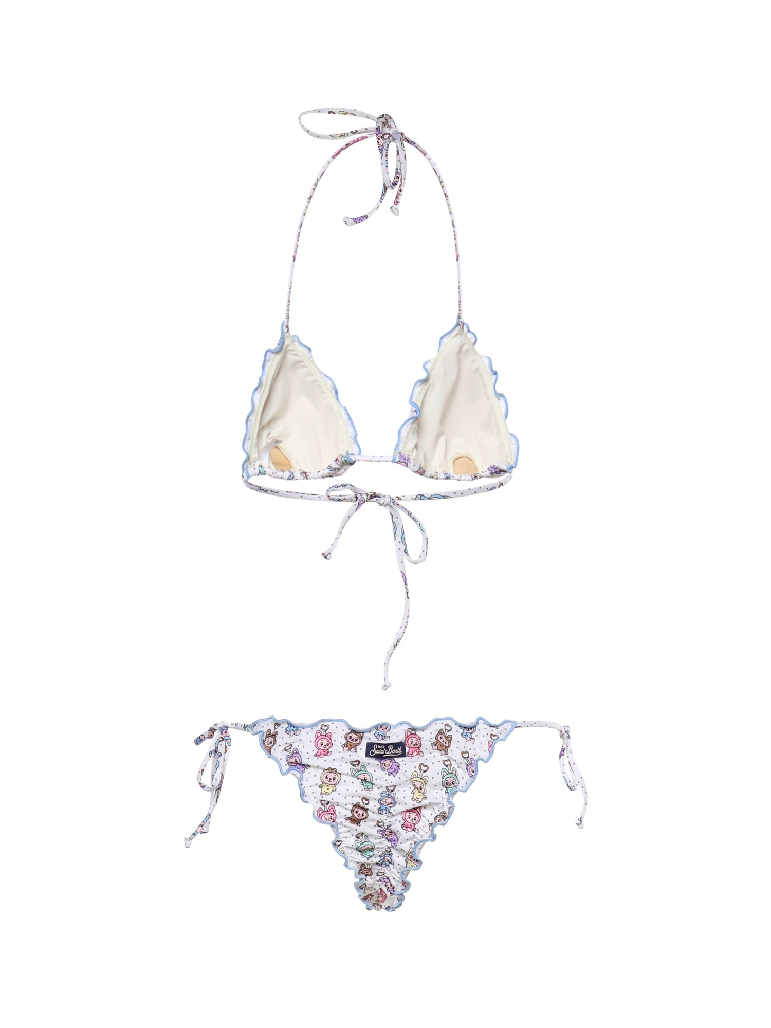 Bikini Sagitami con stampa LaBubu SAGI001 09070L MC2 SAINT BARTH 