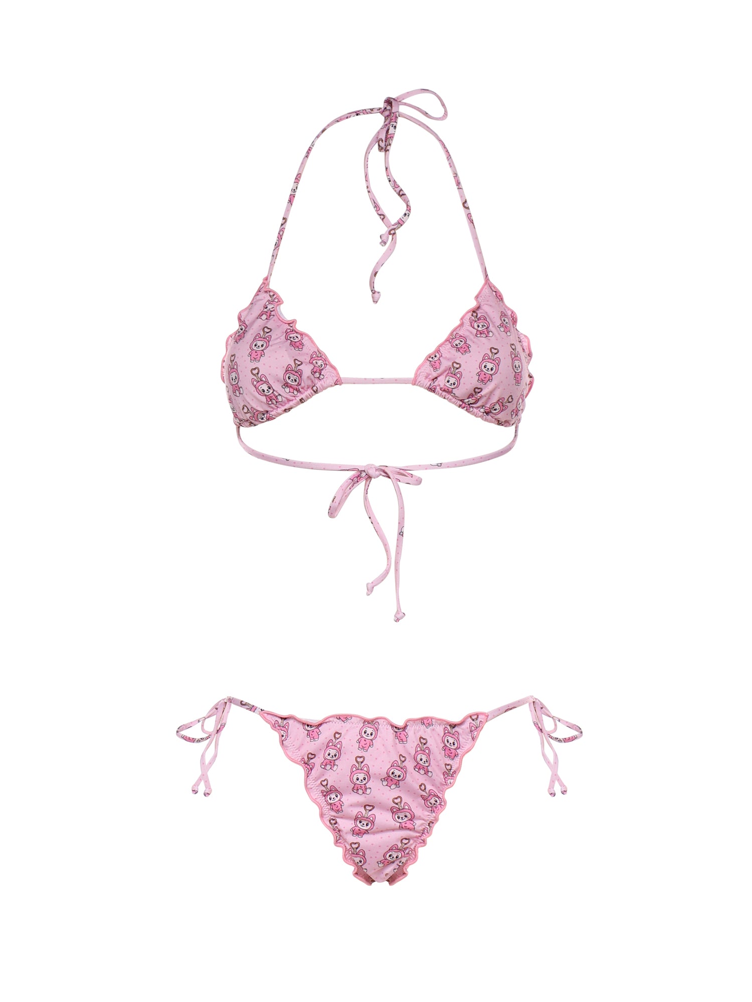 Bikini Sagitami con stampa LaBubu SAGI001 09071L MC2 SAINT BARTH 