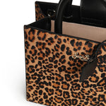 Borsa Shop Midi con stampa leopardata SHBM0001 00003L MC2 SAINT BARTH 