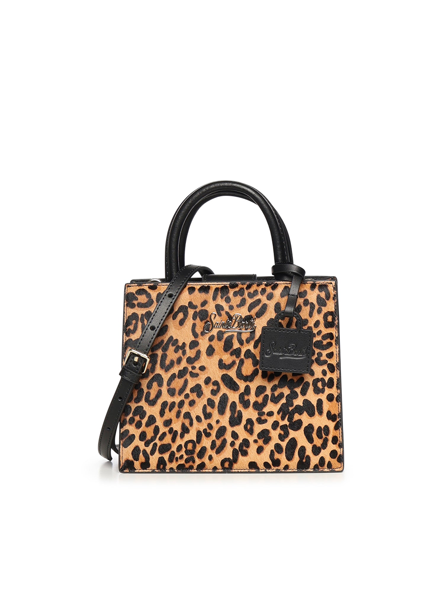 Borsa Shop Mini stampa leopardata SHBM0002 00003L MC2 SAINT BARTH 