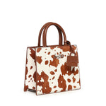 Borsa Shop Mini in cavallino con stampa muccata SHBM0002 00007L MC2 SAINT BARTH 