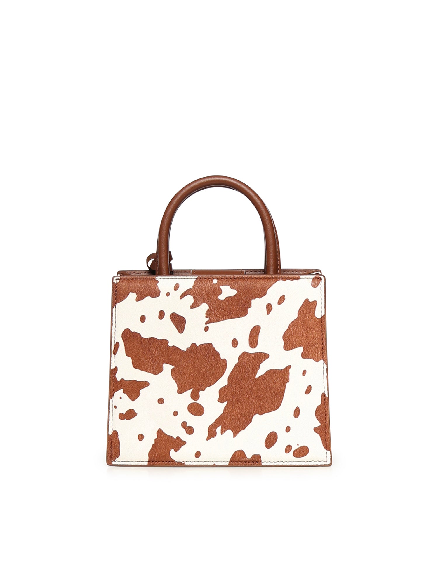 Borsa Shop Mini in cavallino con stampa muccata SHBM0002 00007L MC2 SAINT BARTH 