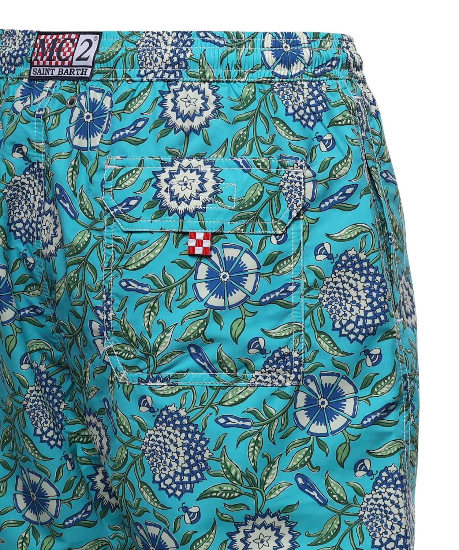 Costume da bagno con stampa<BR/> SYR0001 01262L MC2 SAINT BARTH 