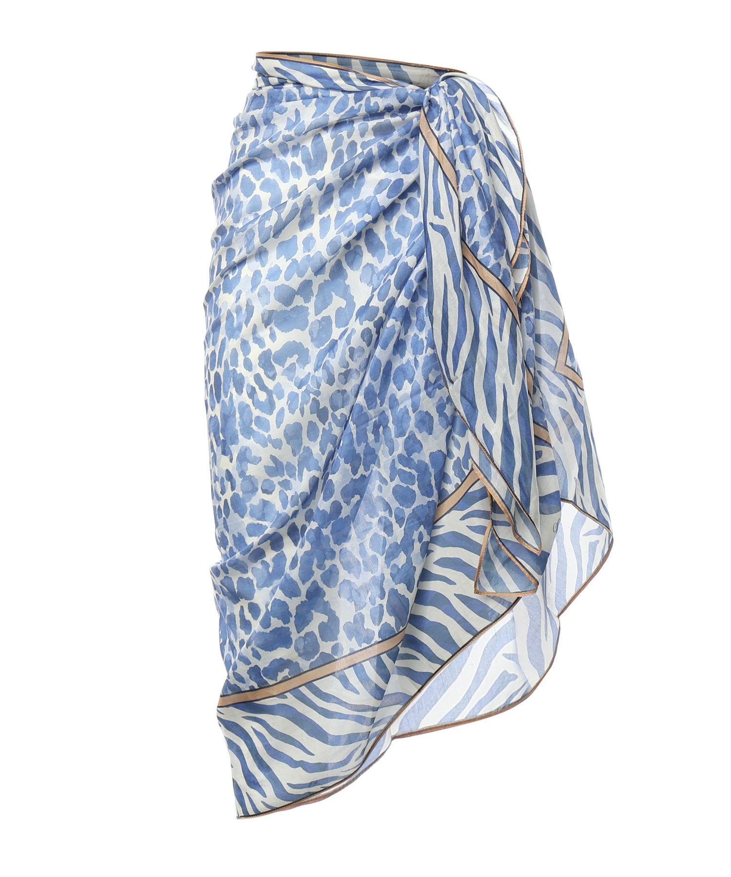 Pareo lungo in misto cotone e seta TAIT001 09731L MC2 SAINT BARTH 